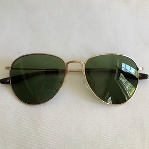 Barton Perreira Aviator Style Sunglasses